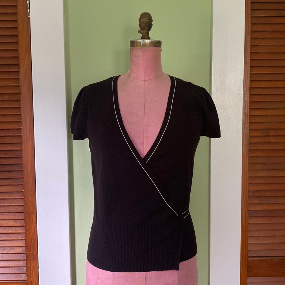 Ann Taylor LOFT Wrap Top